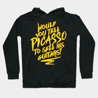 Picasso's Guitars Hoodie